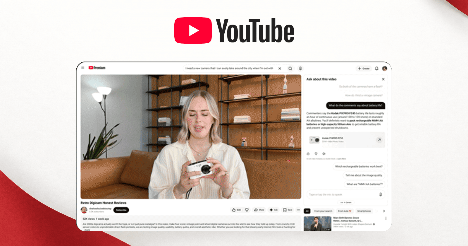 YouTube Adds Shopping Features To Ask YouTube AI Search via @sejournal, @MattGSouthern