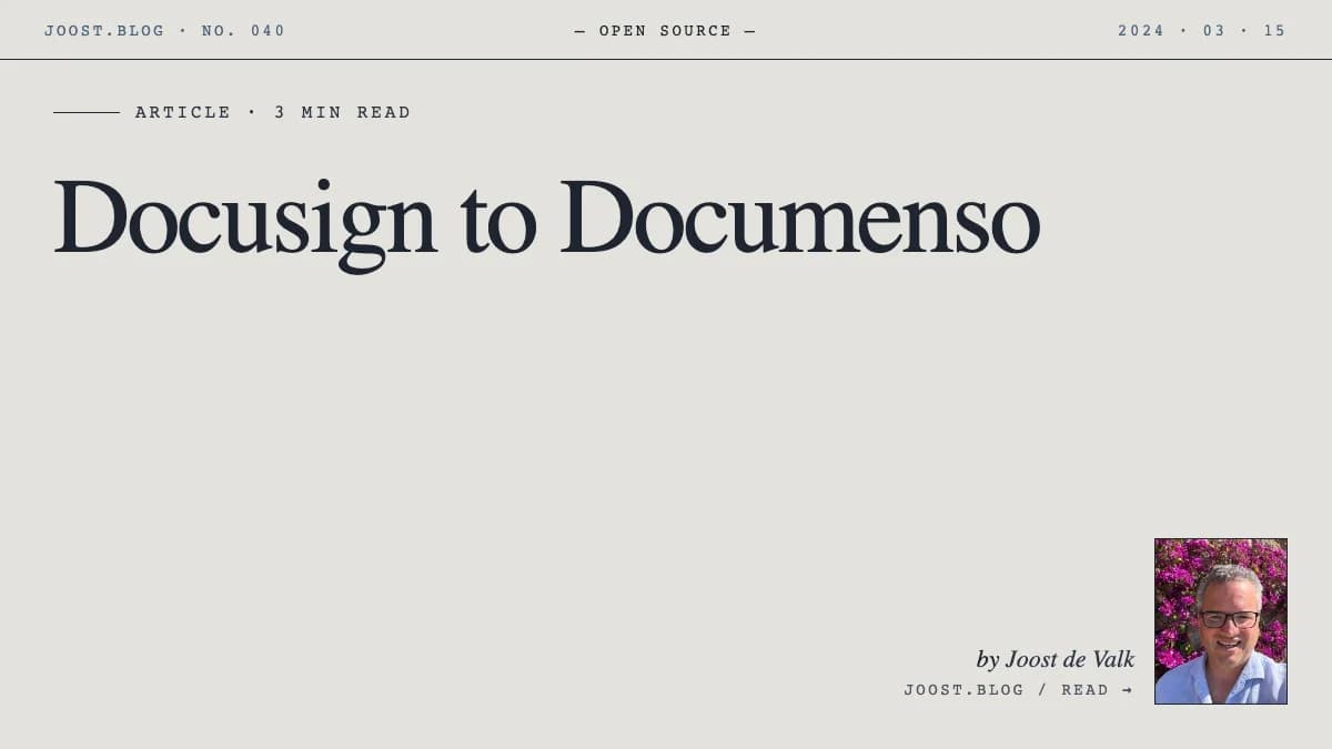Docusign to Documenso
