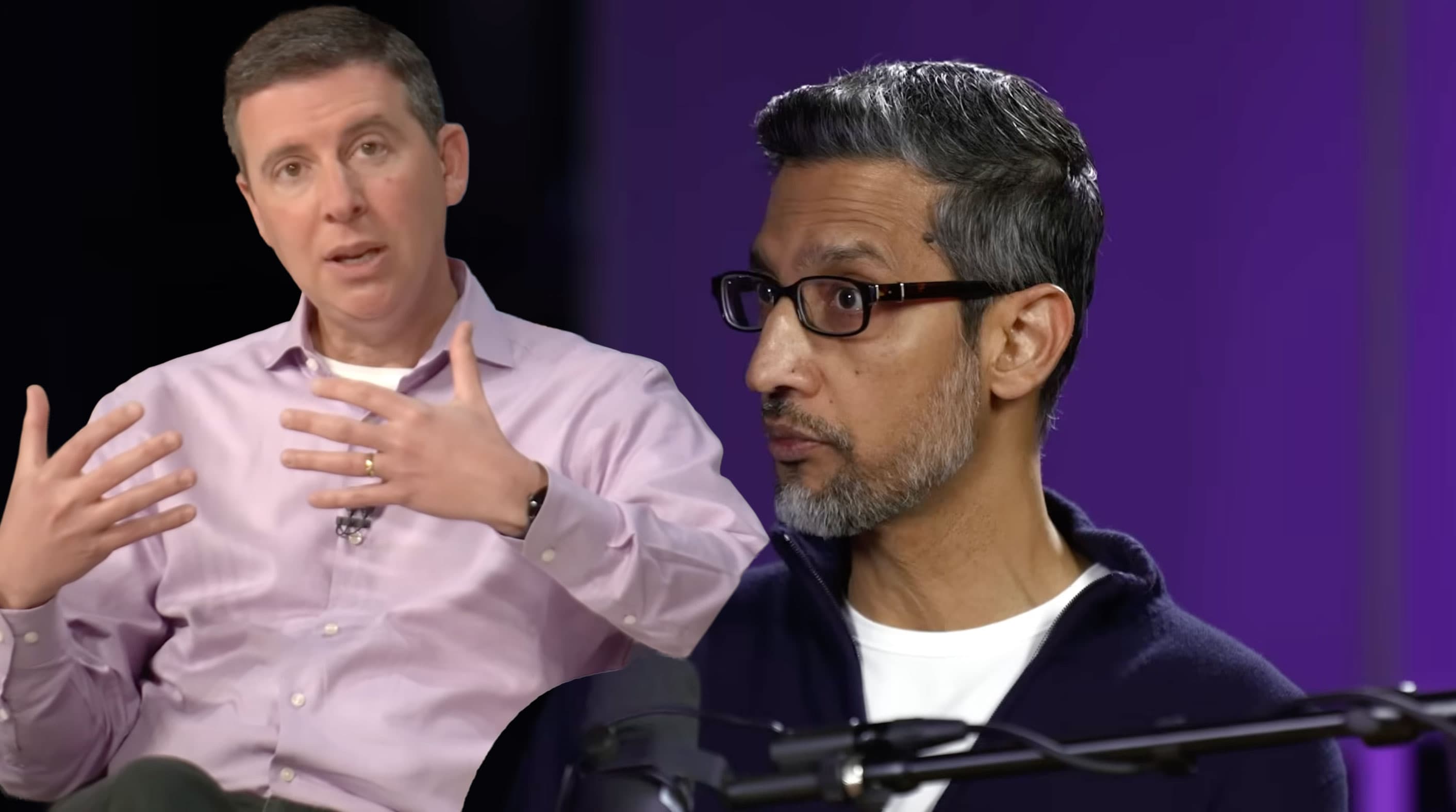 Interviews Of Google's Sundar Pichai & Nick Fox