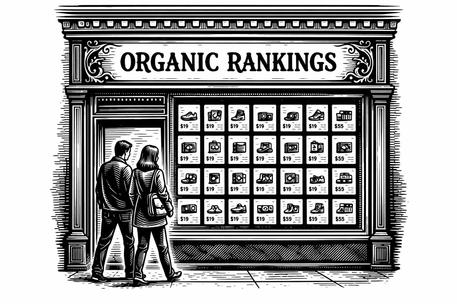 Organic rankings vs. product grids: The new e-commerce divide
