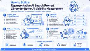 How to Build a Representative AI Search Prompt Library for Better AI Visibility Measurement